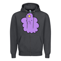 Smoke lumpy space  adventure time Zipper Hoodie - linhVisuals
