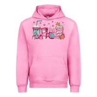 Fuchsia Pink pink Christmas coffee Urban Hoodie - Jasminsmagicworld