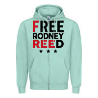 Seafoam free rodney reed Zipper Hoodie - linhVisuals