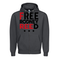 Smoke free rodney reed Zipper Hoodie - linhVisuals