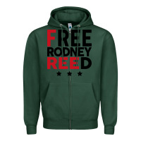 Sports Green free rodney reed Zipper Hoodie - linhVisuals