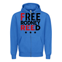 True Royal free rodney reed Zipper Hoodie - linhVisuals