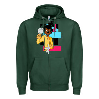 Sports Green powerline   black lives matter   powerline goofy movie Zipper Hoodie - linhVisuals