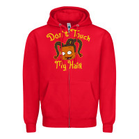 Red susie carmichael   dont touch my hair Zipper Hoodie - linhVisuals