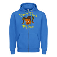 True Royal susie carmichael   dont touch my hair Zipper Hoodie - linhVisuals