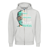Dove Grey in a world full of princesses be a nurse funny travel nurse t shirt Zipper Hoodie - linhVisuals