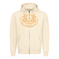 Sandshell twin tiger sak yant tattoo muay thai thailand martial art tank top Zipper Hoodie - linhVisuals