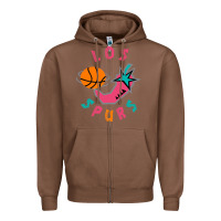 Chestnut Los Spurs Zipper Hoodie - linhVisuals