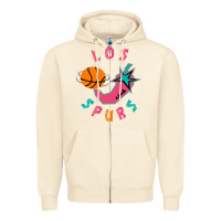 Sandshell Los Spurs Zipper Hoodie - linhVisuals