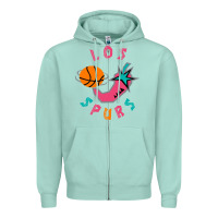 Los Spurs Zipper Hoodie | Teevron