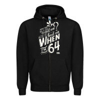 Black lyrics by lennon and mccartney   when i'm 64 tank top Zipper Hoodie - linhVisuals