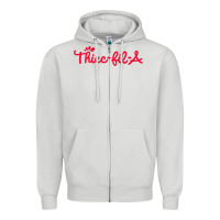 Dove Grey women funny thicc thick fil a curvy women girlfriend premium t shirt Zipper Hoodie - linhVisuals