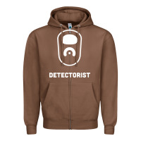 Chestnut detectorist Zipper Hoodie - linhVisuals