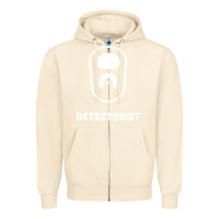 Sandshell detectorist Zipper Hoodie - linhVisuals