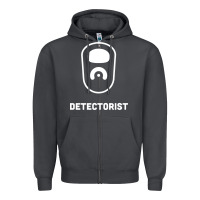 Smoke detectorist Zipper Hoodie - linhVisuals