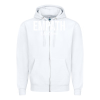 White empath i feel you gift for empathetic person empathy pullover hoodie Zipper Hoodie - linhVisuals