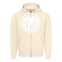 Sandshell distressed midi plug synthesizer Zipper Hoodie - linhVisuals