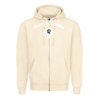 Sandshell queen of spades clothes for women   qos tee t shirt Zipper Hoodie - linhVisuals
