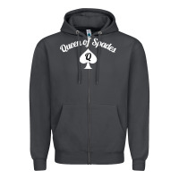 Smoke queen of spades clothes for women   qos tee t shirt Zipper Hoodie - linhVisuals