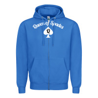 True Royal queen of spades clothes for women   qos tee t shirt Zipper Hoodie - linhVisuals