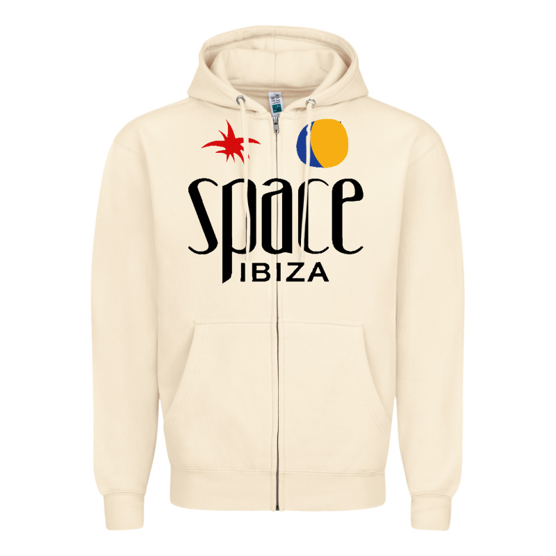 Space Ibiza Zipper Hoodie by linhVisuals | Teevron