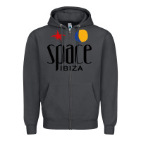 Smoke Space Ibiza Zipper Hoodie - linhVisuals