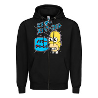 Sparkle Simpsons Zipper Hoodie | Teevron