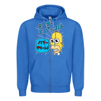True Royal Sparkle simpsons Zipper Hoodie - linhVisuals