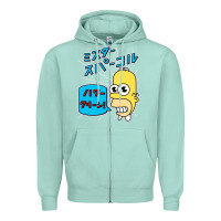 Seafoam Sparkle simpsons Zipper Hoodie - linhVisuals