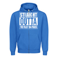 True Royal Straight Outta The First 164 Pages Zipper Hoodie - linhVisuals