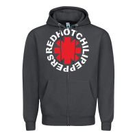 Smoke the white hot peppers Zipper Hoodie - linhVisuals