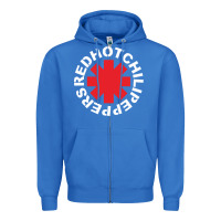 True Royal the white hot peppers Zipper Hoodie - linhVisuals