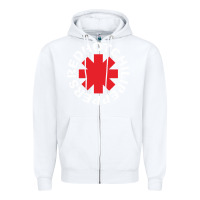 White the white hot peppers Zipper Hoodie - linhVisuals