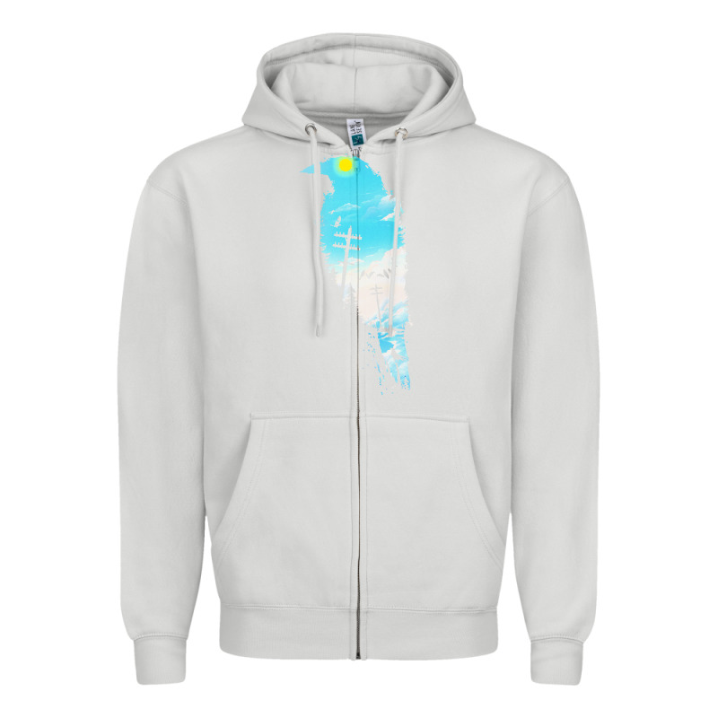 Raven T  Shirt The Raven T  Shirt Zipper Hoodie by linhVisuals | Teevron