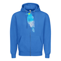True Royal raven t  shirt the raven t  shirt Zipper Hoodie - linhVisuals