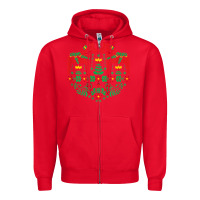Swedish Dala Horse Folk Art T Shirt Zipper Hoodie | Teevron