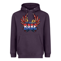 Plum All America Babe Heavyweight Hoodie - JahusDesignShop