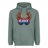 Sage All America Babe Heavyweight Hoodie - JahusDesignShop