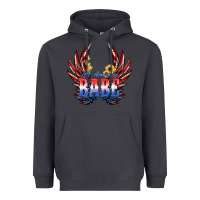 Smoke All America Babe Heavyweight Hoodie - JahusDesignShop