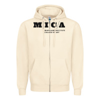 Sandshell Maryland Institute College of Art Zipper Hoodie - linhVisuals