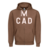Chestnut Minneapolis College of Art and Design Zipper Hoodie - linhVisuals