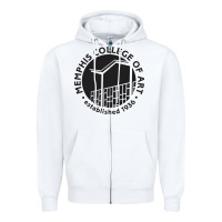 Memphis College Of Art Zipper Hoodie | Teevron