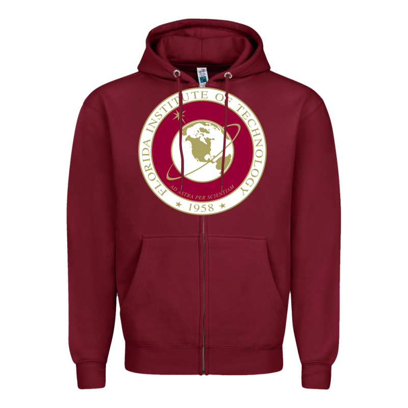 Florida Institute Of Technology Zipper Hoodie by linhVisuals | Teevron