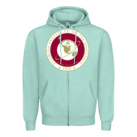 Seafoam florida institute of technology Zipper Hoodie - linhVisuals