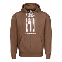 Chestnut violates community standards apparel community t shirt Zipper Hoodie - linhVisuals