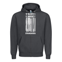 Smoke violates community standards apparel community t shirt Zipper Hoodie - linhVisuals