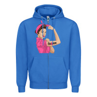 True Royal believe cancer awareness women gift Zipper Hoodie - linhVisuals