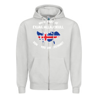 Dove Grey what part of eyjafjallajökull don't you understand raglan baseball te Zipper Hoodie - linhVisuals