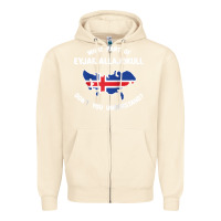 Sandshell what part of eyjafjallajökull don't you understand raglan baseball te Zipper Hoodie - linhVisuals
