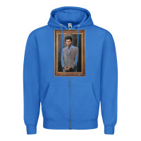 True Royal seinfeld the kramer portrait t shirt Zipper Hoodie - linhVisuals